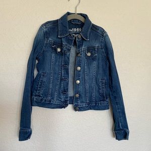 Gap Kids Denim Jacket Girls Size Medium